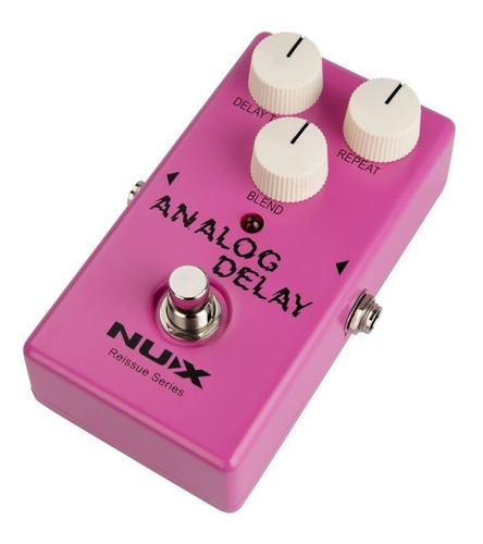 Pedal Nux Analog Delay Para Guitarra O Bajo Delay Analógico