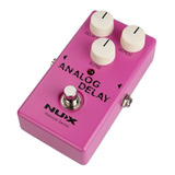 Pedal Nux Analog Delay Para Guitarra O Bajo Delay Analógico