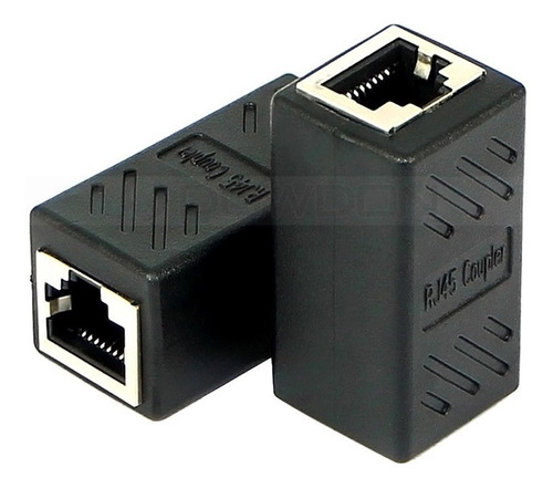 10 Union Rj45 Hembra Hembra Utp Cat5 Cat6 Empalme X Unidad