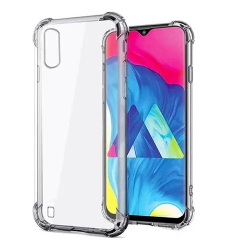 Funda Tpu Reforzada Para Samsung A10 M10 + Templado 5d