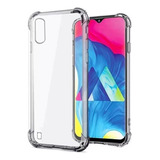 Funda Tpu Reforzada Para Samsung A10 M10 + Templado 5d