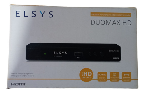 Receptor De Tv Digital Elsys Duomax Hd