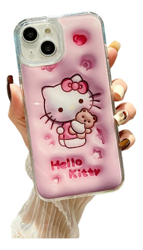 Case Kitty + Mica Cristal Para Samsung Galaxy A14 5g