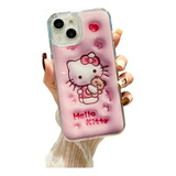 Case Kitty + Mica Cristal Para Samsung Galaxy A14 5g