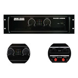Amplificador De Potencia Mark Audio Mk8500 1500w Cor Preto