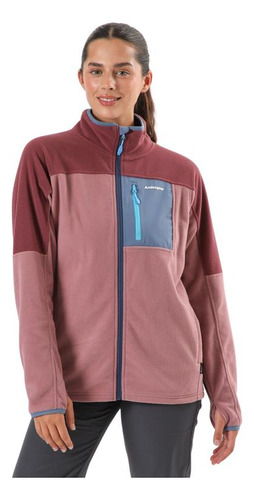 Polar Mujer Andesgear New Maihue Fullzip Rosa