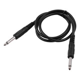 Cable De Conexión Para Guitarra, Bajo.teclado 1/4  Ts Rect