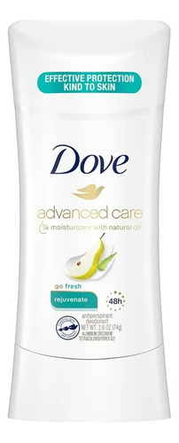 Desodorante Dove Advanced Care Rejuvenate 48h Go Fresh 74g