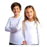 Camiseta Algodón Unisex Talla 8 Pack X2 Color Blanco Niños