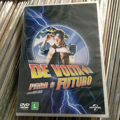 De Volta Para O Futuro Dvd Filme  Robert Zemeckis - Lacrado