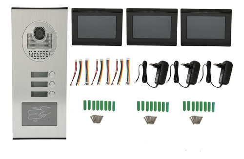 Kits De Videoportero Con Monitor De 7 Pulgadas, Sistema De I