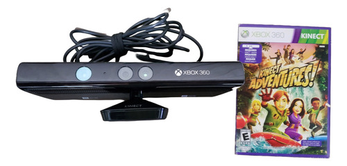Kinect Camera Sensor Xbox 360 Com Jogo De Brinde Para Jogar