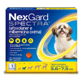Nexgard Spectra Cães 3,6 A 7,5kg 1 Comprimido Antipulga