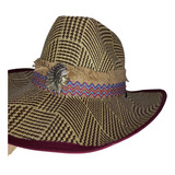 Sombrero Cowboy C/cacique Aplique Intervenido Diseño