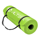 Tapete Para Yoga Ejercicio Entrenamiento Relajacion Fitness Color Verde