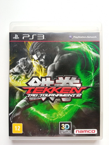 Jogo Tekken Tag Tournament 2 Ps3 Original Mídia Física Semin