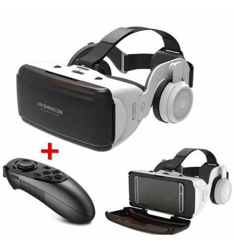 Vr Lentes De Realidad Virtual 3d Lentes Con Audífonos