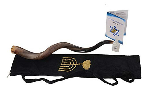 Shofar Kudu Horn Kosher - Cuerno Pulido (46 '-48  + Bolsa