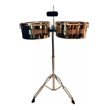 Timbaleta Lazer Gold 13 -14 Soporte D.cencerro Metal