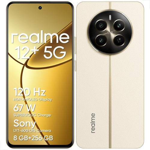 Celular Realme 12+ 5g 256gb Dual Sim 8 Gb Ram Nfc Smartphone