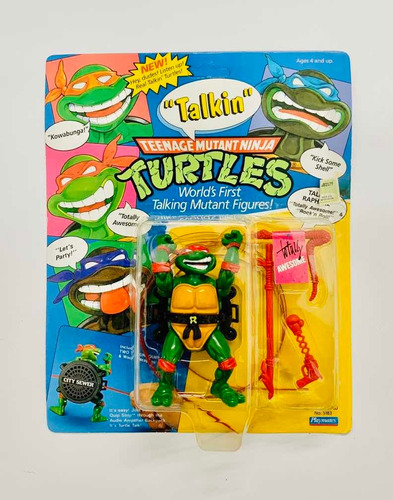 Talkin Teenage Mutant Ninja Turtles, Raphael, 1991