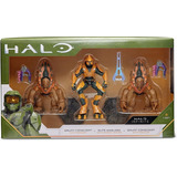 Halo Infinite Figuras Elite Ultra & 2 Grunt Conscript 