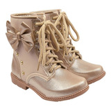 Bota Coturno Infantil Menina Raniel Calçados Ref.4934121