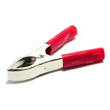 Pinza Cocodrilo 30 Amperes Rojo (70mm) Bornes Bateria X2