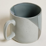 Taza Jarro Mug Recto Ceramica Diseño 505ml Cafe Te Gris