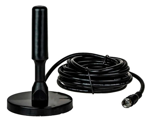 Antena Digital Amplificada Interna Pra Tv Sinal Hd Uhf - 5m