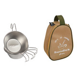 Set De Utensilios De Cocina Cup Sierra Outdoor Con Cuencos D