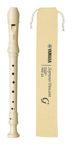 Flauta Dulce Soprano Germana Yamaha Yrs23  Yrs23g Libertella