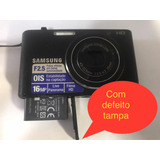 Câmera Digital Samsung St77  Com Defeito Na Tampa Leia Abaix