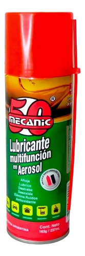 Lubricante Multiuso En Aerosol 240ml-163gr Mecanic50 X6 Unid