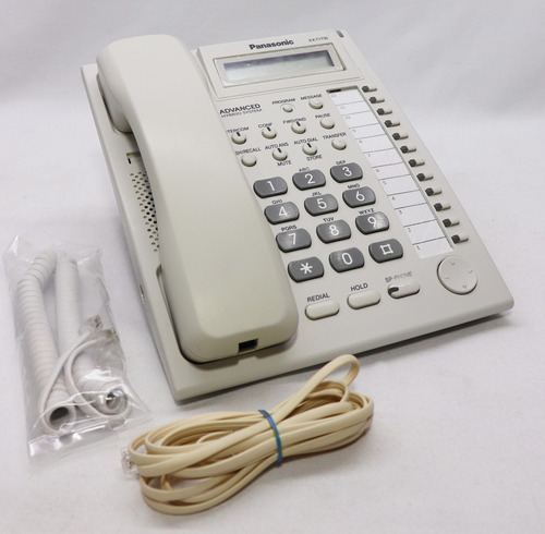 Teléfono Panasonic Kx-t7730 Blanco