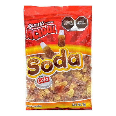 Gomitas Sabor Soda Acidul 1 Kg | MercadoLibre