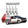Juego Valvulas Escape  Chevrolet Astra 2.2l Chevrolet Astro Safari