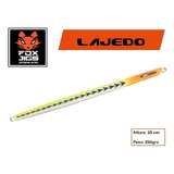 Isca Artificial Fox Jig - Lajedo 260g - 28cm Slow Jig - Glow