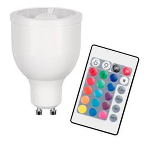 Lâmpada Led 5w Dicroica Rgbw Sth7590/rgbw Stella