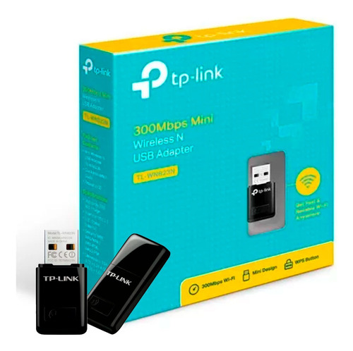 Adaptador Red Usb Wifi Tp Link Tl-wn823n 300mbps