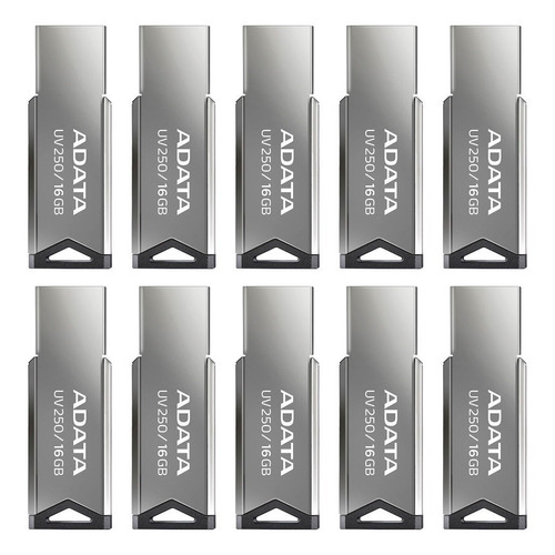 Kit 20 Memoria Usb 16 Gb Adata Uv250 Auv250-16g-rbk 2.0