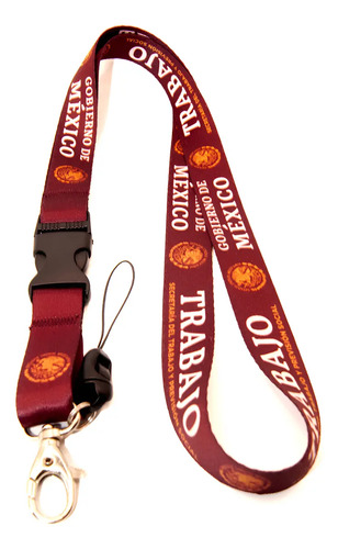 Secretaría Del Trabajo Porta Gafete Lanyard | Meses sin interés