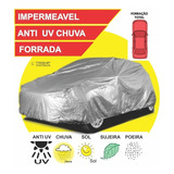 Capa Cobrir Carro Forradas Fiat Uno Anti Uv 100% Impermeável