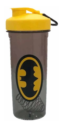 Shaker Batman Design Grande Vaso Gym Caramañola 750 Bpa Free