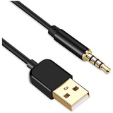 3 De 5 Mm Jack Macho Cargo Usb Y Cable De Datos iPod Sh...