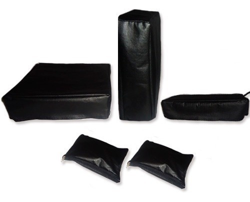 Kit Com 5 Capas Para Xbox, Kinect E Controle. 100% Em Corino