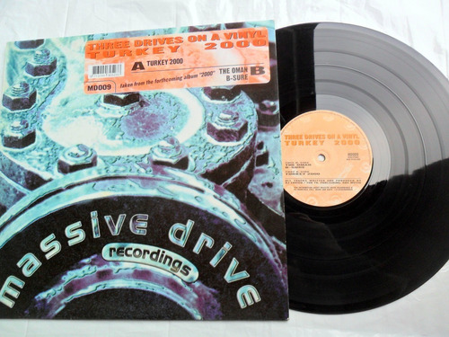 Three Drives On A Vinyl - Turkey 2000 * Trance 1998 Maxi Vg+