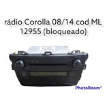 Radio Corolla 08/14 Cód Ml 12955 Bloqueado