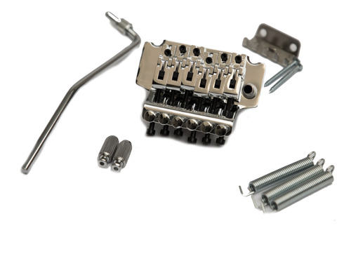 Puente Flotante Tipo Floyd Rose Cromado Para Guitarra 