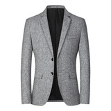 Blazer Casual De Negocios Ligero Para Hombre